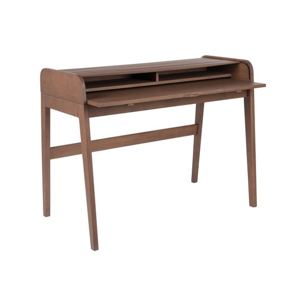 Brūns rakstāmgalds ar izvelkamu virsmu Zuiver Barbier-image-4