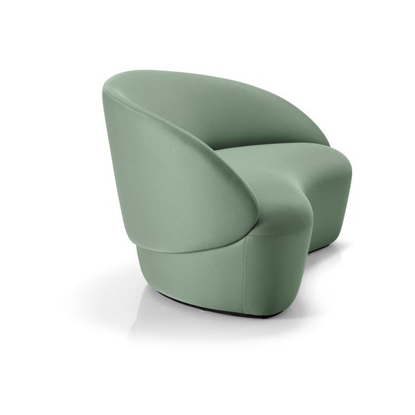 Gaiši zaļš samta dīvāns EMKO Naïve, 162 cm-image-2