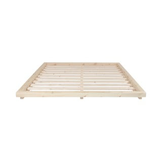 Divguļamā gulta no priedes koka Karup Design Dock Natural, 160 x 200 cm