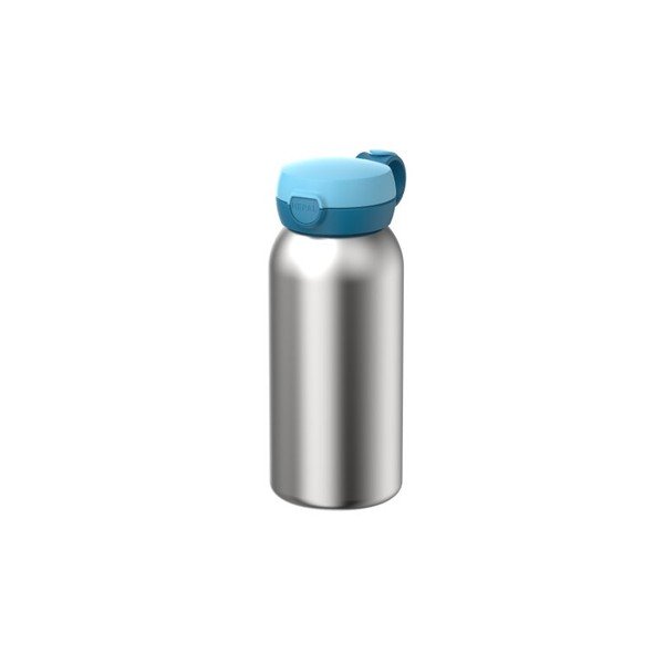 Zils/sudraba krāsas plastmasas bērnu termoss 500 ml Campus – Mepal