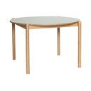 Ozola masīvkoka apaļš ēdamgalds ø 115 cm Oblique – Hübsch