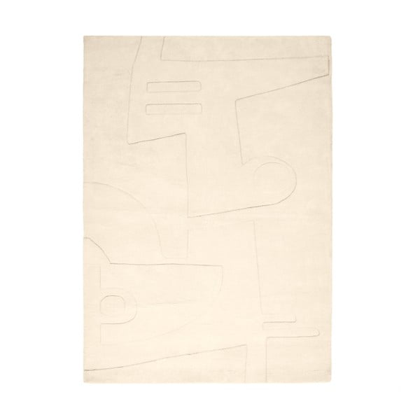 Krēmkrāsas paklājs 160x230 cm Enriqueta – Kave Home