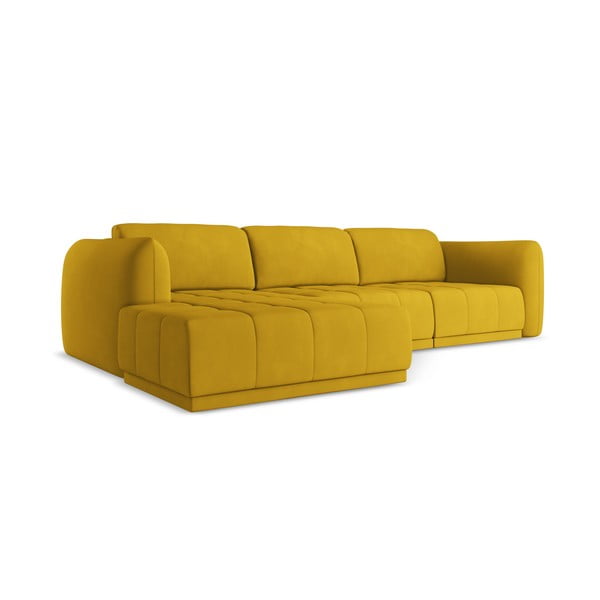 Dzeltens stūra dīvāns (ar kreiso stūri) Hoku – Makamii-image-3