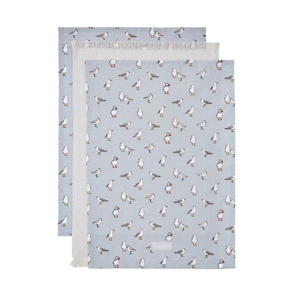 Trauku dvieļi (3 gab.) 45x65 cm Costal Birds – Cooksmart ®-image-3