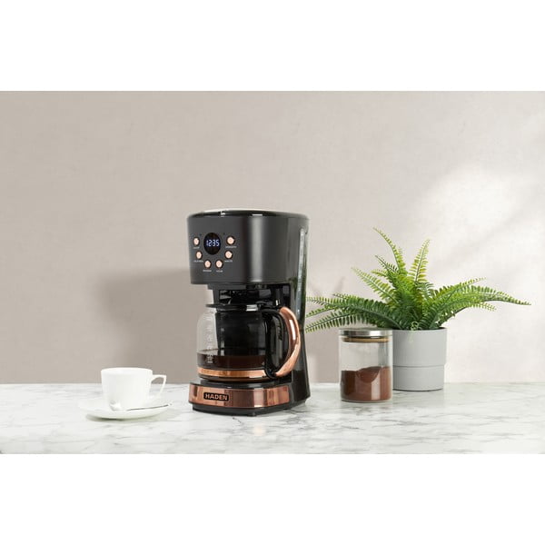 Melns/vara krāsas kafijas automāts – Haden-image-2