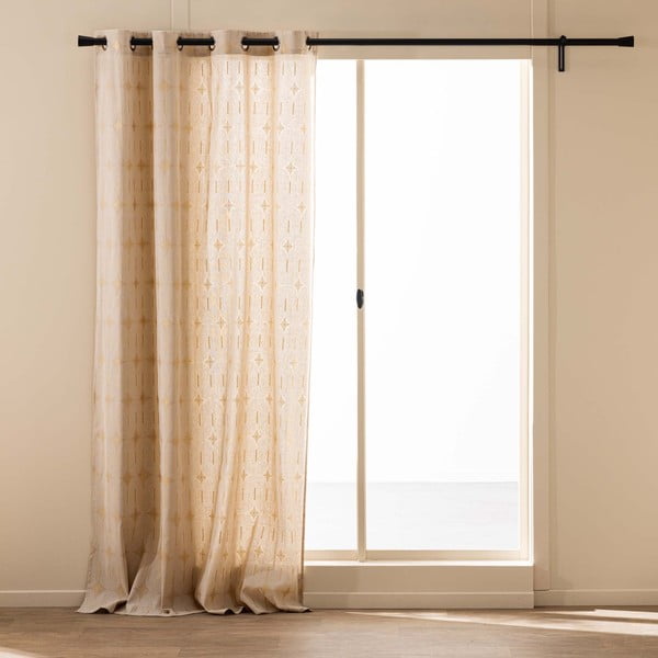 Bēšs aizkars 140x240 cm Ondine – douceur d'intérieur