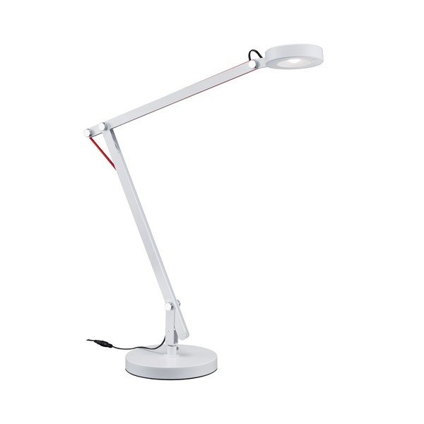Balta LED galda lampa ar saliekamu konstrukciju (augstums 90 cm) Amsterdam – Trio