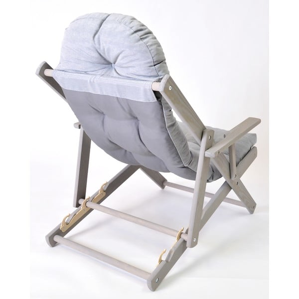 Pelēks masīvkoka saliekams dārza zvilnis Borneo – Rojaplast-image-2