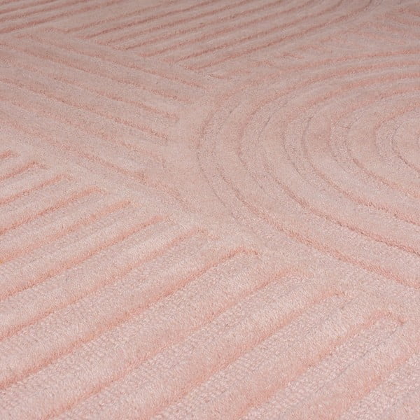 Rozā vilnas paklājs Flair Rugs Zen Garden, 120 x 170 cm-image-4