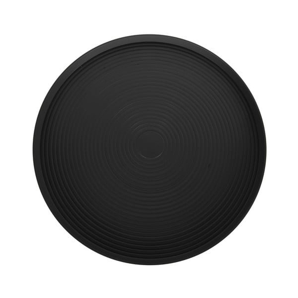 Melns metāla sānu galds Leitmotiv Force, augstums 43 cm-image-2