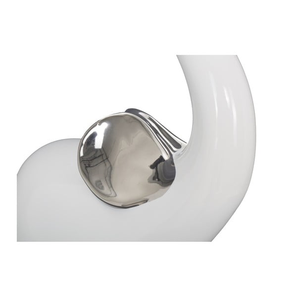 Balta keramikas dekoratīvā statuete Mauro Ferretti Elefante Elephunk, augstums 39,5 cm-image-1