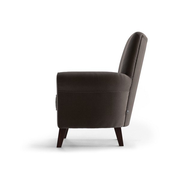 Brūns samta atzveltnes krēsls My Pop Design Balard-image-4