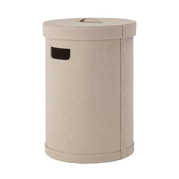 Bēšs veļas grozs no ādas imitācijas Sahla M – Blomus