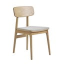 Bēšs/dabīga toņa pusdienu krēsls Livo – Unique Furniture
