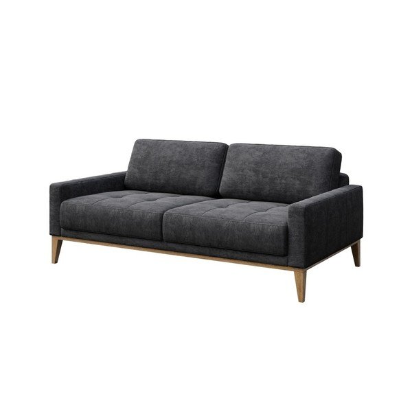 Tumši pelēks dīvāns MESONICA Musso Tufted, 173 cm-image-2