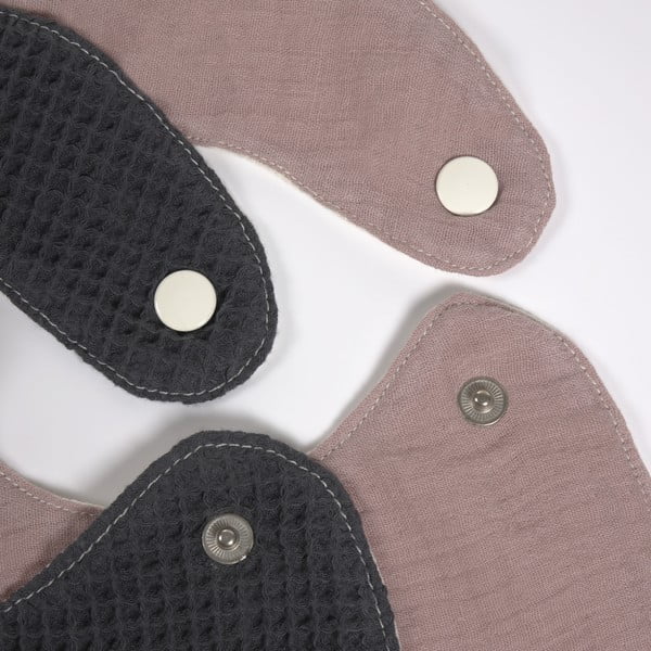 2 priekšautiņu komplekts ar kabatu no organiskās kokvilnas Kave Home Marinet-image-2