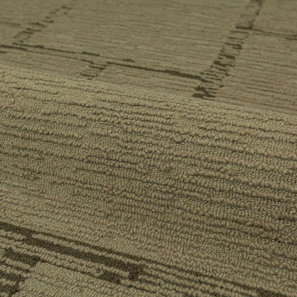 Zaļš ar rokām darināts vilnas paklājs 160x230 cm Harris Modula Wool – Flair Rugs-image-4