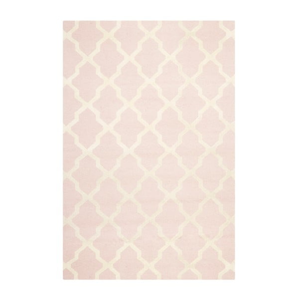 Vilnas paklājs Ava Baby Pink, 152x243 cm