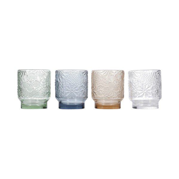 Glāzes (4 gab.) 300 ml Flora – Salt&Pepper-image-3