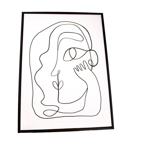 Sienas glezna rāmī Dakls Silhouette, 45 x 60 cm