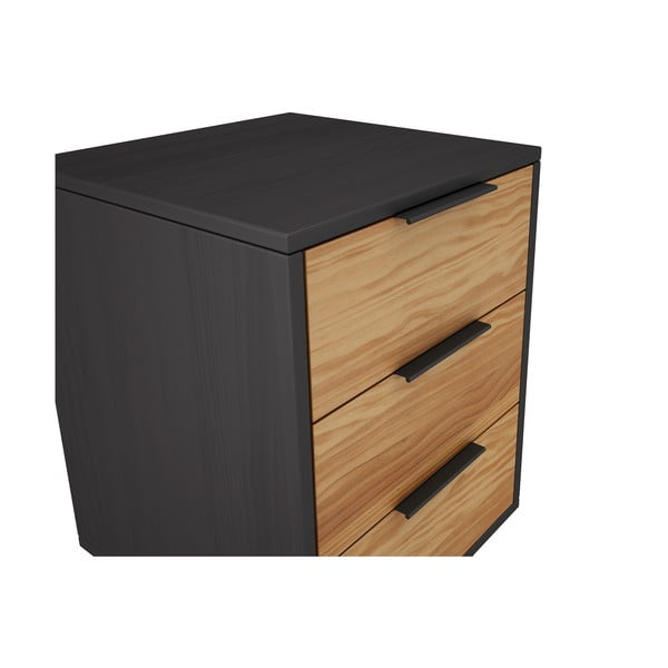 Dabīga toņa priedes masīvkoka naktsskapītis Lavis – Marckeric-image-4