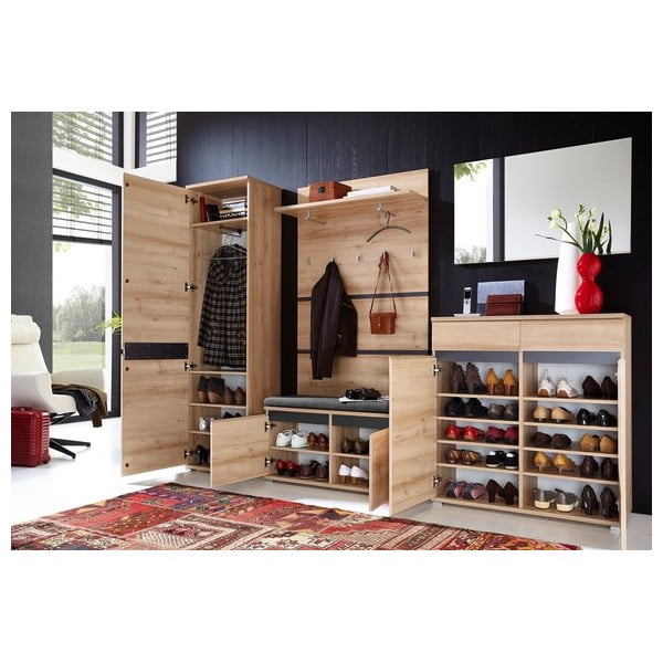 Dabīga toņa sienas pakaramais ar dižskābarža koka imitāciju Lissabon – Germania-image-3