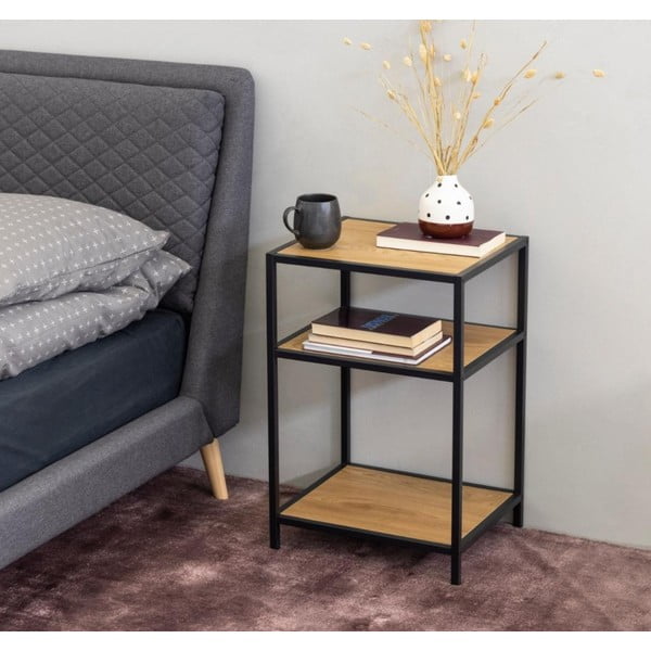 Naktsgaldiņš ar ozolkoka imitāciju Actona Seaford, 42 x 63 cm-image-1