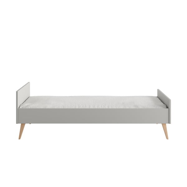 Pelēka bērnu gulta 90x200 cm Swing – Pinio-image-2