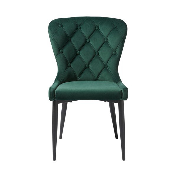 Zaļš samta pusdienu krēsls Granby – Unique Furniture-image-3