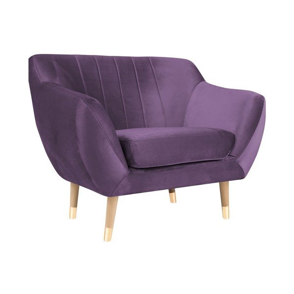 Violets samta atpūtas krēsls Mazzini Sofas Benito-image-2