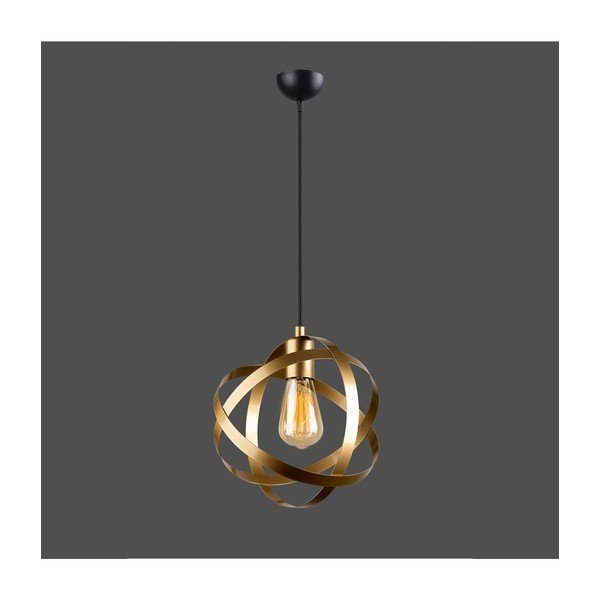 Metāla piekaramā lampa zelta krāsā Lama – Squid Lighting-image-1
