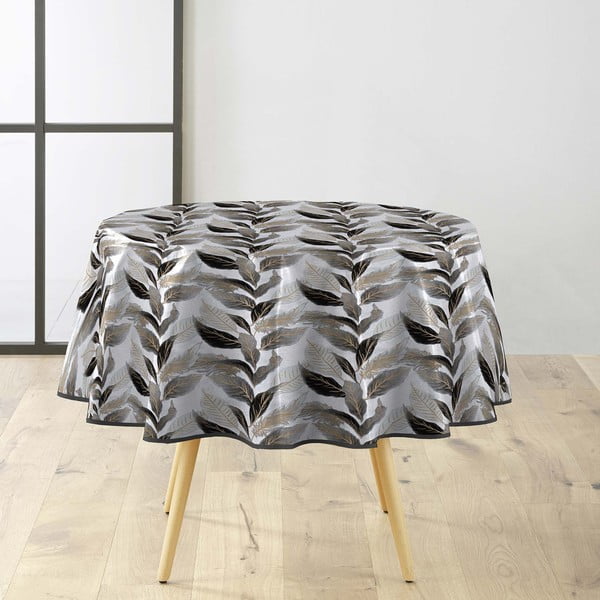 Ar mitru drānu noslaukāms galdauts ø 160 cm Oralia – douceur d'intérieur