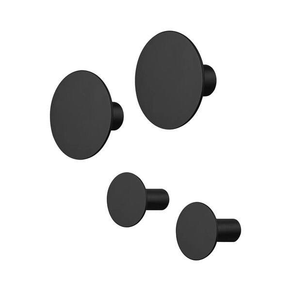 Melni sienas āķi (4 gab.) Ponto – Blomus