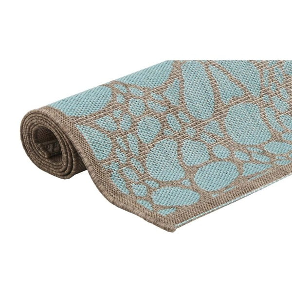 Zils āra paklājs Floorita Fiore, 160 x 230 cm-image-2