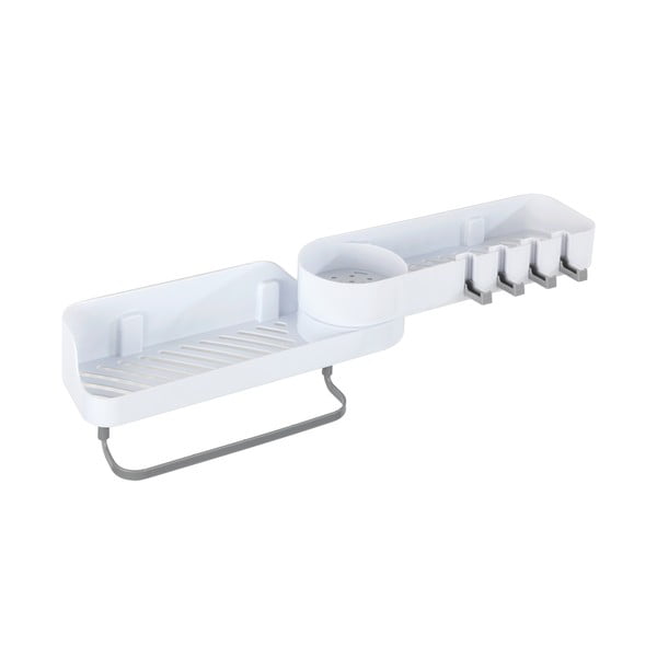 Balts stūra pašturošs vannas istabas plaukts – Maximex-image-2