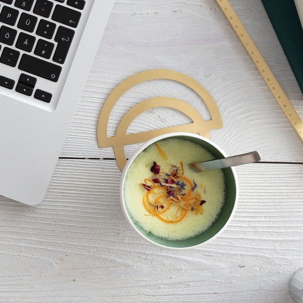 Balta un zaļa porcelāna krūze Villeroy & Boch Uni, 450 ml-image-1