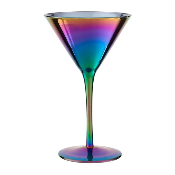 2 varavīksnes efekta cinzano glāžu komplekts Premier Housewares Rainbow, 345 ml