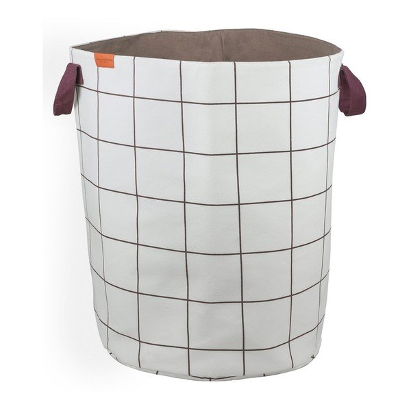 Krēmkrāsas tekstila veļas grozs 5 l Mesh – Mette Ditmer Denmark