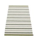 Zaļš/krēmkrāsas iekštelpu un āra paklājs 70x120 cm Teo Sage – Pappelina