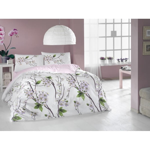 Guļamistabas komplekts Pamela Pink, 220x230 cm