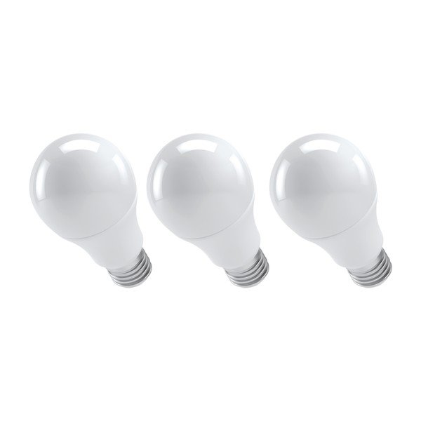 LED spuldzītes komplektā ar 3 spuldzēm Classic A60 Warm White, 13,2W E27 - EMOS-image-2
