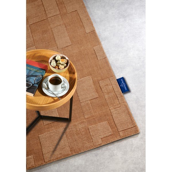 Brūns ar rokām darināts vilnas paklājs 190x280 cm Wilhelmine – Villeroy&Boch-image-2