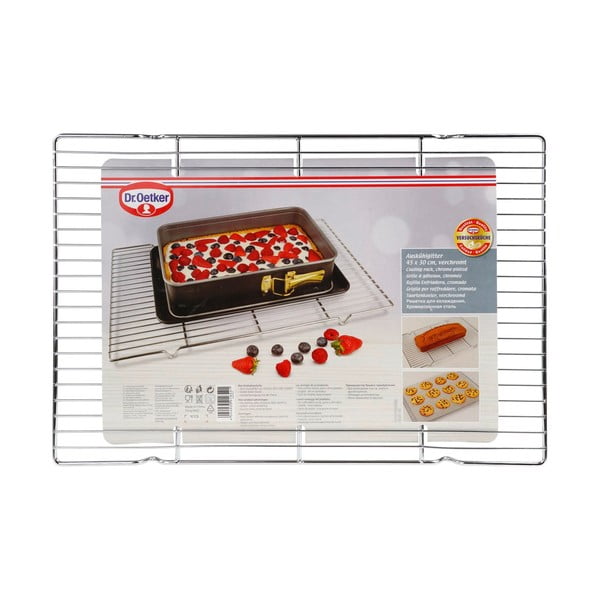 Metāla reste maizes atdzesēšanai Oetker Bake, 45 x 30 cm-image-2