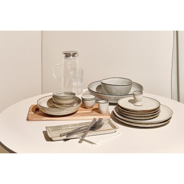 Zaļš akmensmasas šķīvis ø 28 cm Artisan – Salt&Pepper-image-2