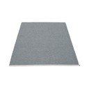Pelēks iekštelpu un āra paklājs 140x200 cm Mono Granit – Pappelina
