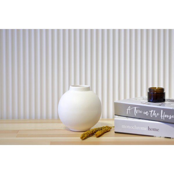 Balta keramikas vāze Rulina Topik-image-1