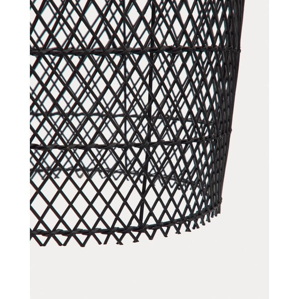 Melns abažūrs ø 44 cm Domitila – Kave Home-image-3