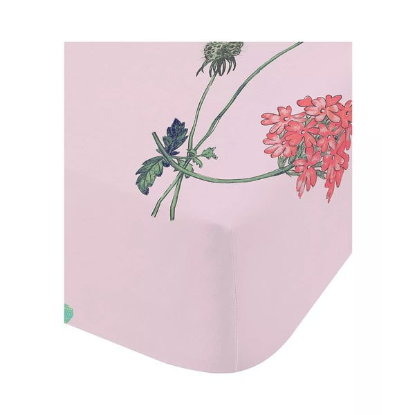 Vienguļamais bērnu palags ar gumiju 90x190 cm Butterfly Garden – RHS