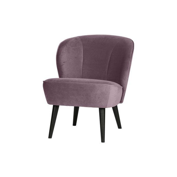 Violets samta atpūtas krēsls Sara – WOOOD