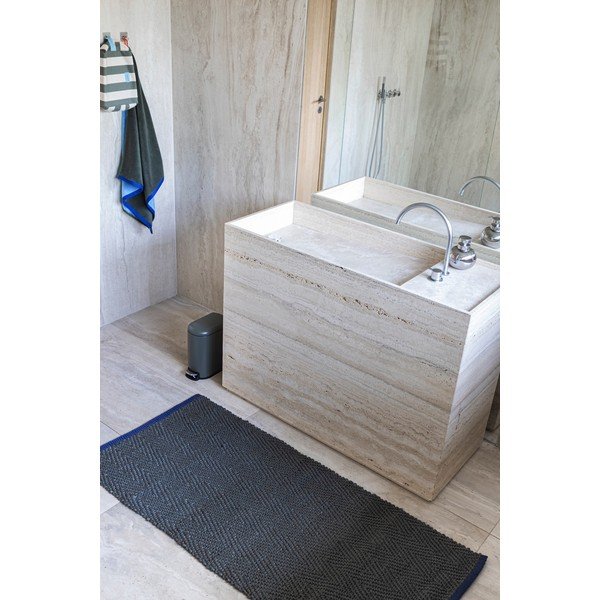 Tumši zaļš džutas celiņa paklājs 70x150 cm Notes – Mette Ditmer Denmark-image-1